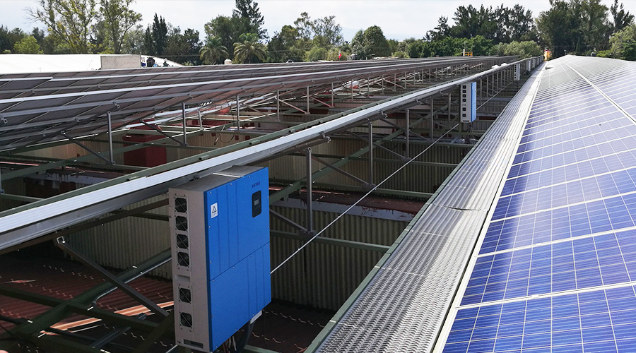 Commercieel PV-project in Mexico met KSTAR-omvormers