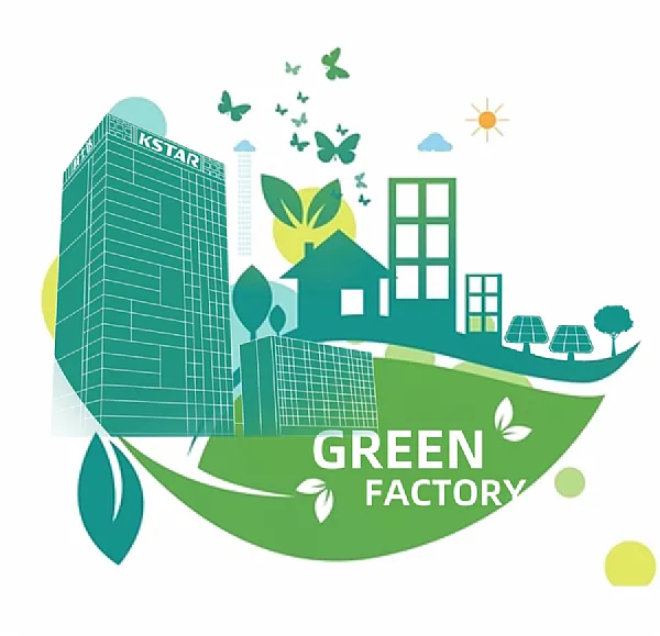 De Guangming-fabriek van Kstar werd bekroond met de National Green Factory